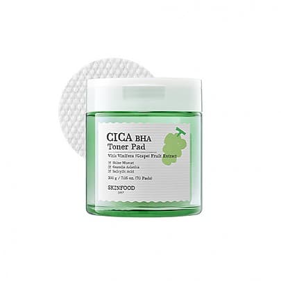 Тонер-пэды с экстрактом винограда для проблемной кожи Shine Muscat Cica BHA Toner Pad ( )