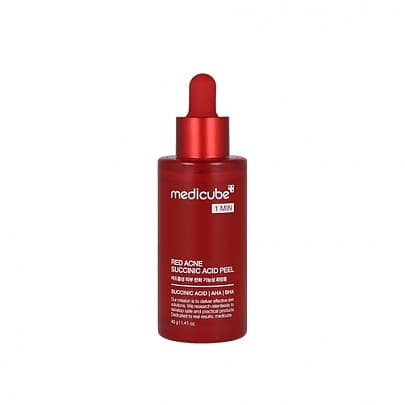 Сыворотка-пилинг с янтарной кислотой (нужно смывать) Red Acne Succinic Acid Peel