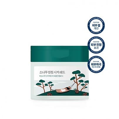 Тонер-пэды с успокаивающим действием Pine Tree Soothing Cica Pad