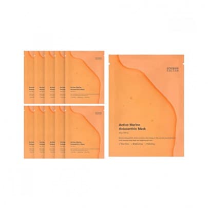 Тканевые маски против пигментации Actice Marine Astaxanthin Mask ( )