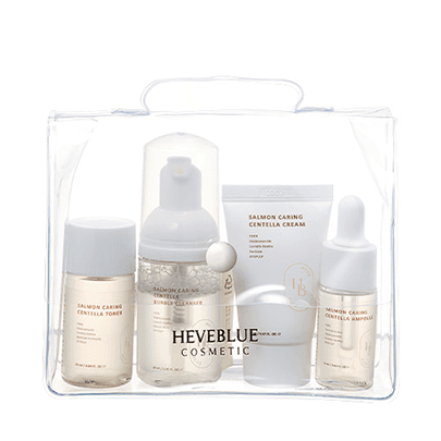 Набор для путешествий Salmon Caring Centella Special Travel Kit Bag