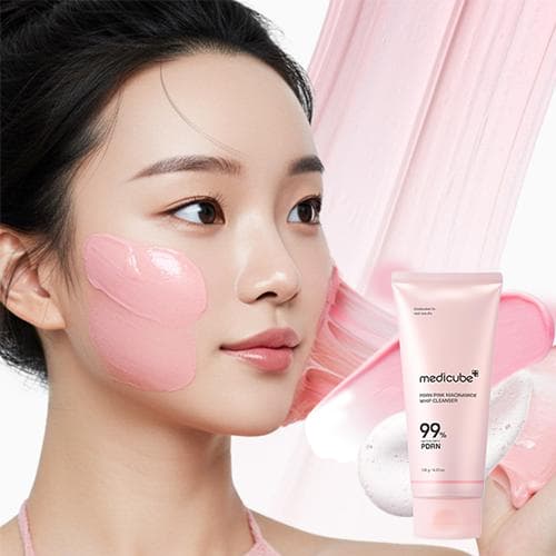 Маска-пенка с текстурой маршмеллоу PDRN Pink Niacinamide Whip Cleanser