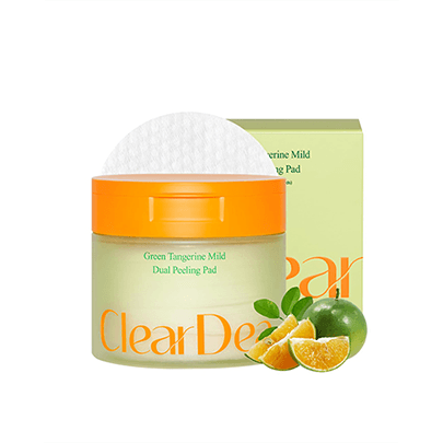 Мягкие пилинг-пэды с зелёным мандарином Green Tangerine Mild Dual Peeling Pad (50шт)