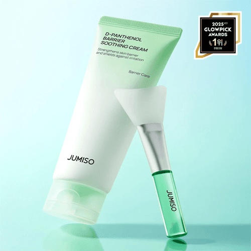 Успокаивающий крем + косметическая кисть D-Panthenol Barrier Soothing Cream Brush Set ( + 1шт)