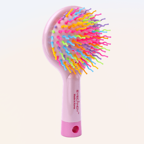 Расчёска для деликатного ухода Rainbow Volume S Brush Medium Lovely Pink