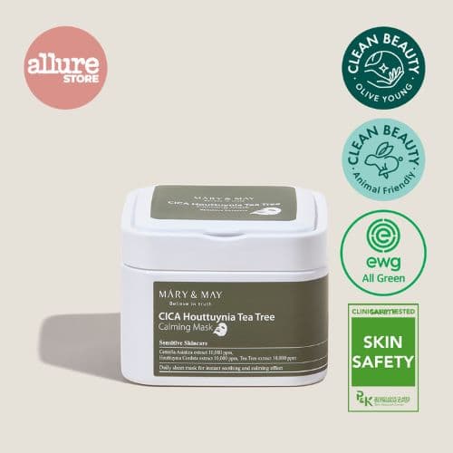Успокаивающая маска CICA Houttuynia Tea Tree ( )