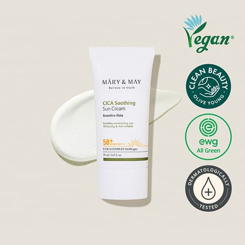 Солнцезащитный крем CICA Soothing SPF50+PA++++