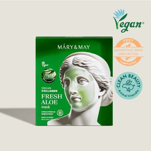 Маска Vegan Collagen Fresh Aloe ( ×4шт)