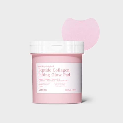 Лифтинг-пэды с пептидами и коллагеном One Step Original Peptide Collagen Lifting Glow Pad ( )