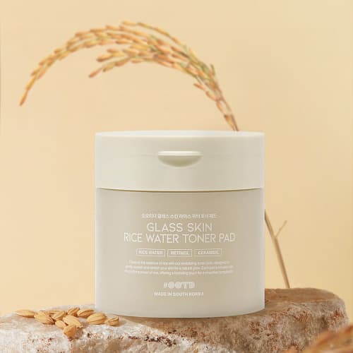 Тонер-пэды с рисовой водой для эффекта glass skin Glass Skin Rice Water Toner Pad (70пэдов)