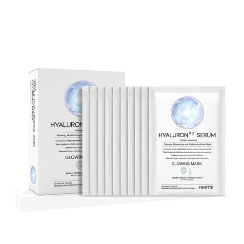 Маска с тройной гиалуроновой сывороткой Triple Hyaluron Serum Glowing Mask ( )