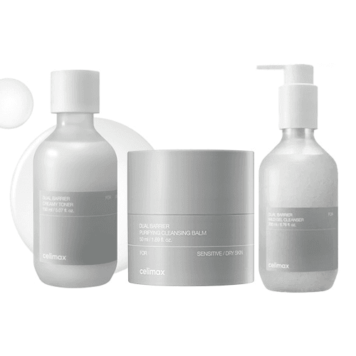 Dual Barrier Best Full Care Set (Cleansing balm + Cleansing Gel + Toner)