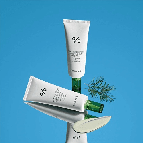 renewal Солнцезащитный крем с чайным деревом Tea Tree Purifine Green Up Sun