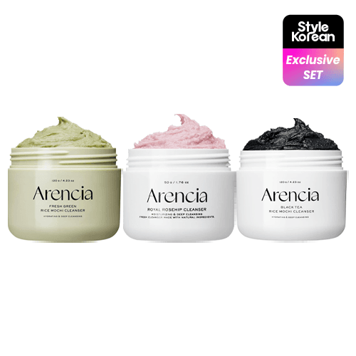 Набор очищающих средств Cleanser Trio (Green & Rosehip & Black Tea)