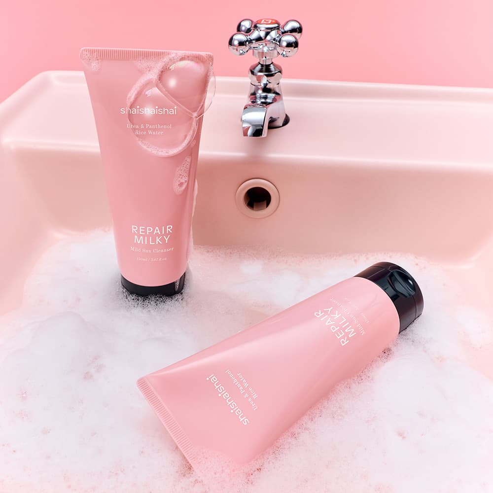 Мягкий очищающий сан-клинзер Repair Milky Mild Sun Cleanser