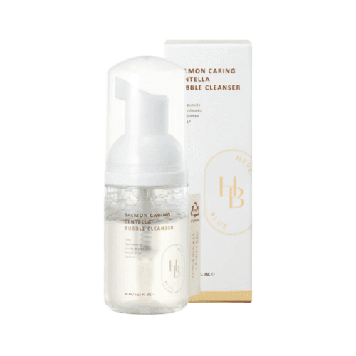 мини Пузырьковое очищающее средство Salmon Caring Centella Bubble Cleanser