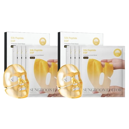 Золотая маска с шелковыми пептидами и EGF Silk Peptide EGF Gold Mask Duo ( . × 2)