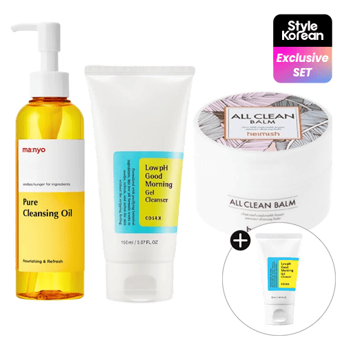 Базовый набор для корейского очищения кожи K-Cleansing Essentials