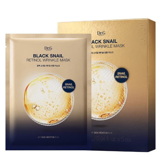 Маска с чёрной улиткой и ретинолом против морщин Black Snail Retinol Wrinkle Mask ( . × 28 мл)