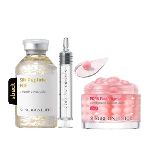 Дуо-набор для лифтинга и сияния с шелковыми пептидами и PDRN Lifting & Radiance Duo (Silk Peptide & PDRN)