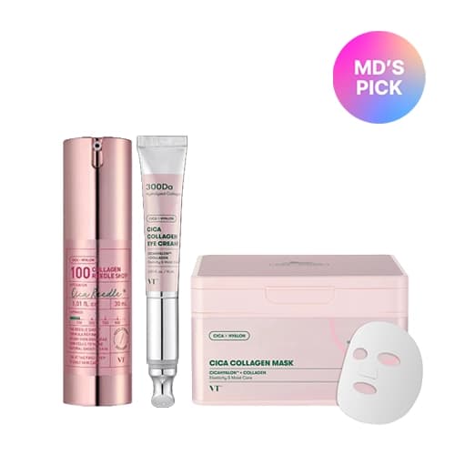 Трио-набор с центеллой и коллагеном для упругости кожи CICA Collagen Elasticity Trio