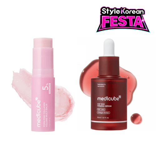 PDRN & EGF NAD Trend Duo Set (Pink Collagen Multi Balm & Serum)