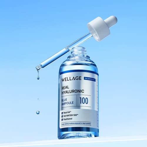 Набор гиалуроновой ампулы Real Hyaluronic Blue 100 Ampoule ( + 60 мл)