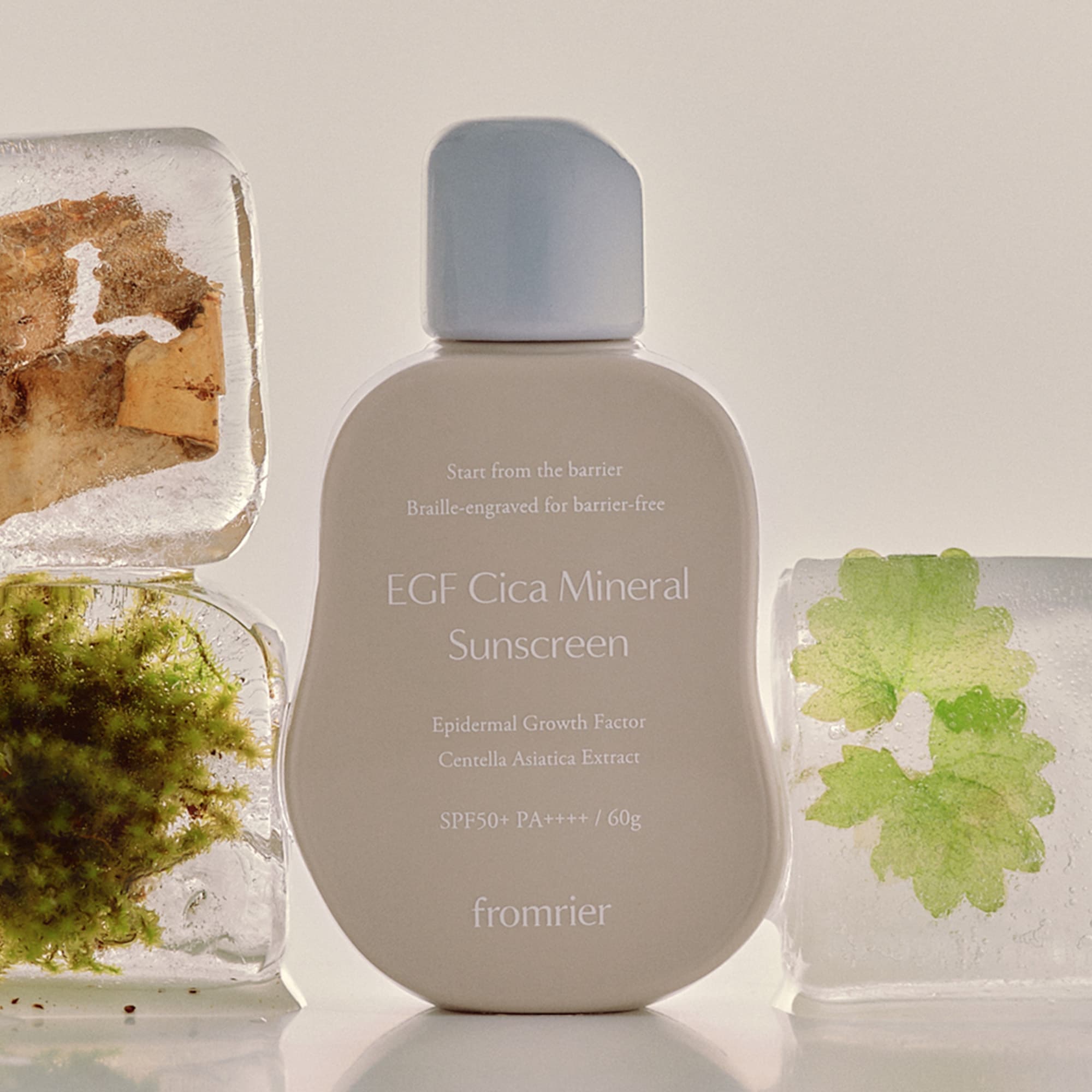 EGF Cica Mineral Солнцезащитный крем SPF50+ PA++++
