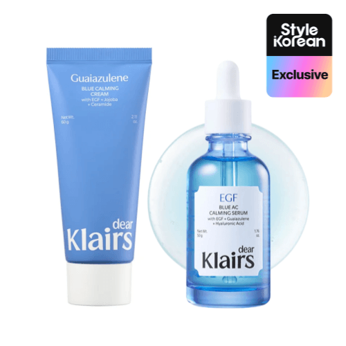 EGF Blue AC Calming Сыворотка & Blue Calming Крем