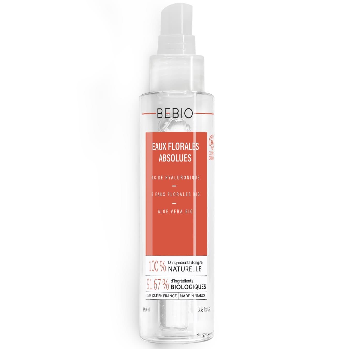Цветочный гидролат с гиалуроновой кислотой Bebio Beaute Bio Frederic M