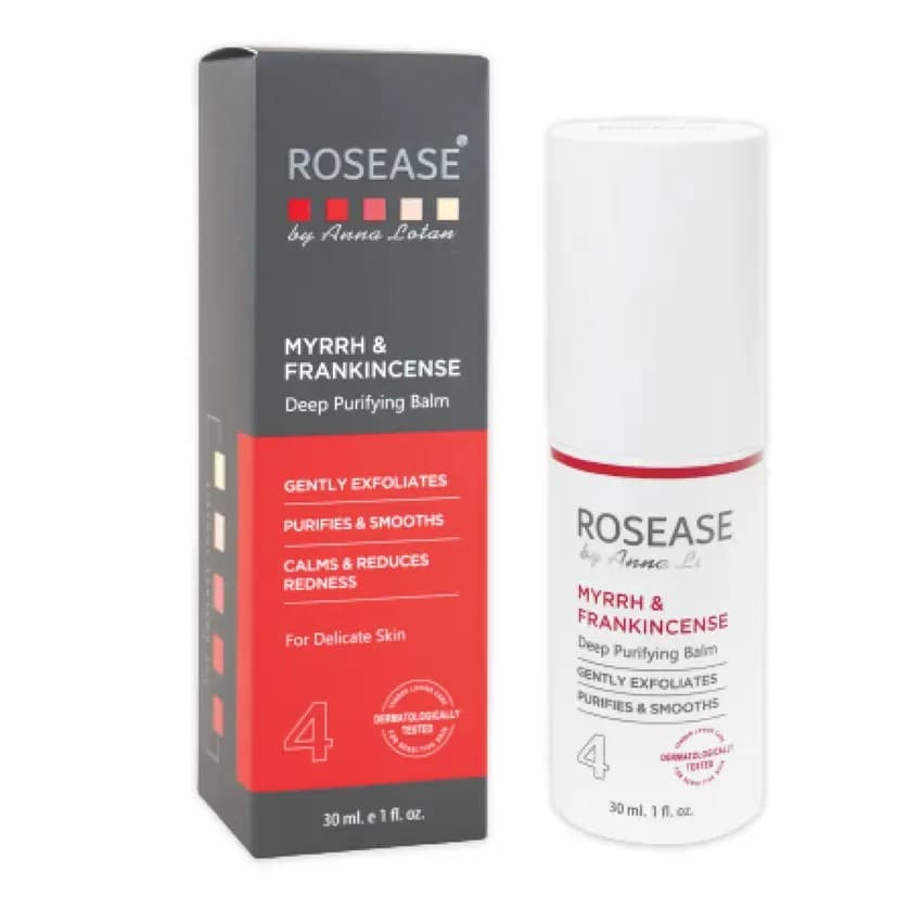 Глубоко очищающий бальзам "Мирра и Ладан" Myrrh & Frankincense Deep Purifying Balm Rosease Anna Lotan