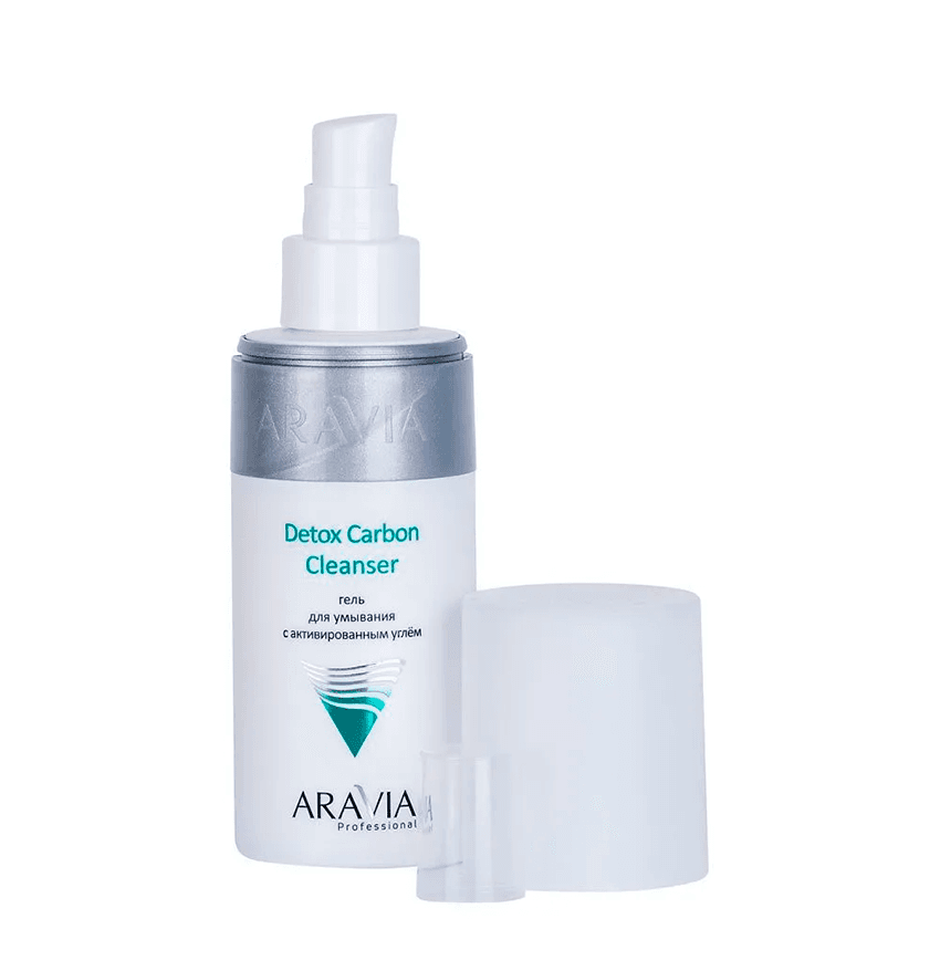 Гель для умывания с активированным углём ARAVIA Professional Detox Carbon Cleanser