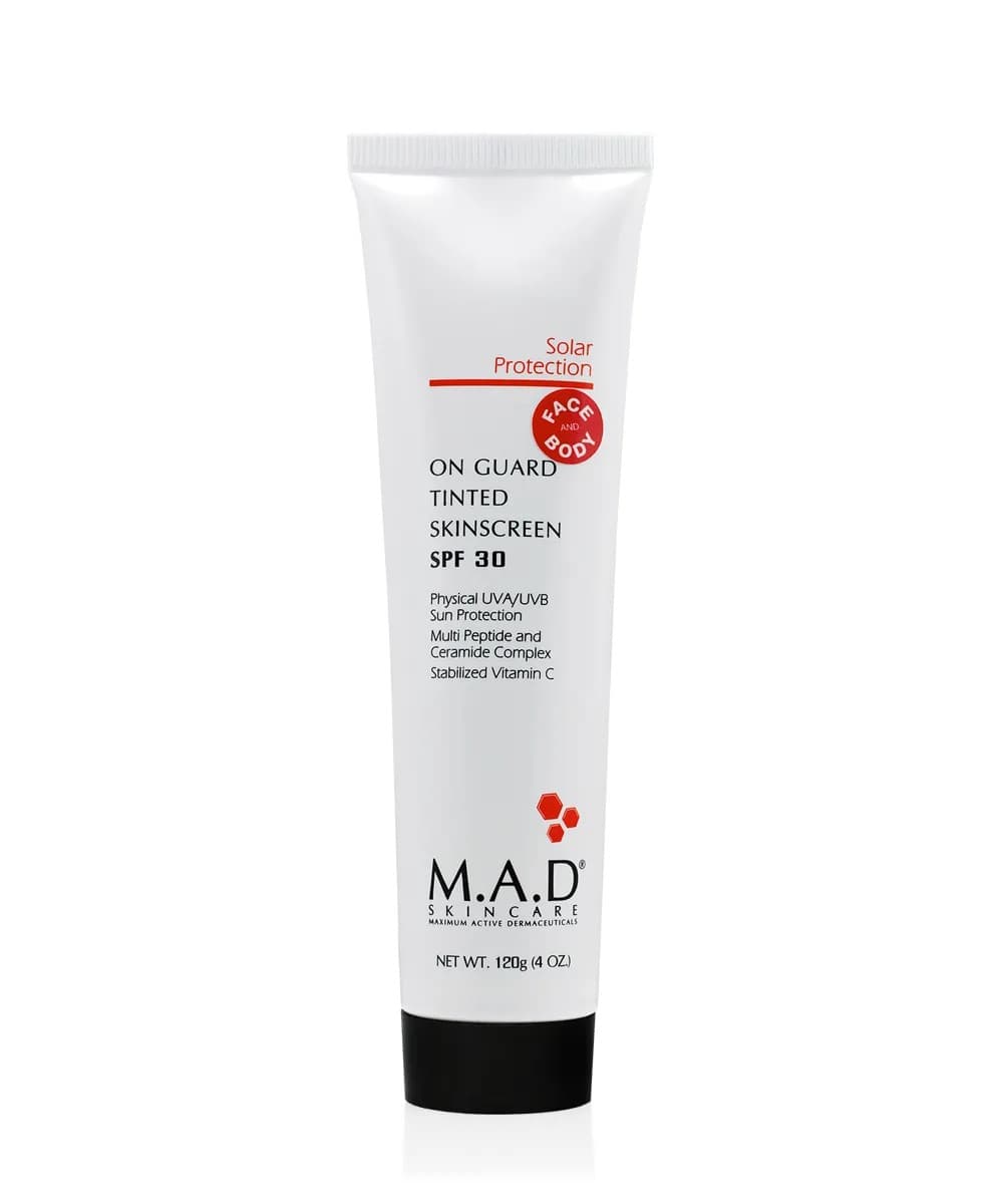 Защитный маскирующий крем для лица и тела SPF 30 On Guard TINTED Skinscreen M.A.D Skincare