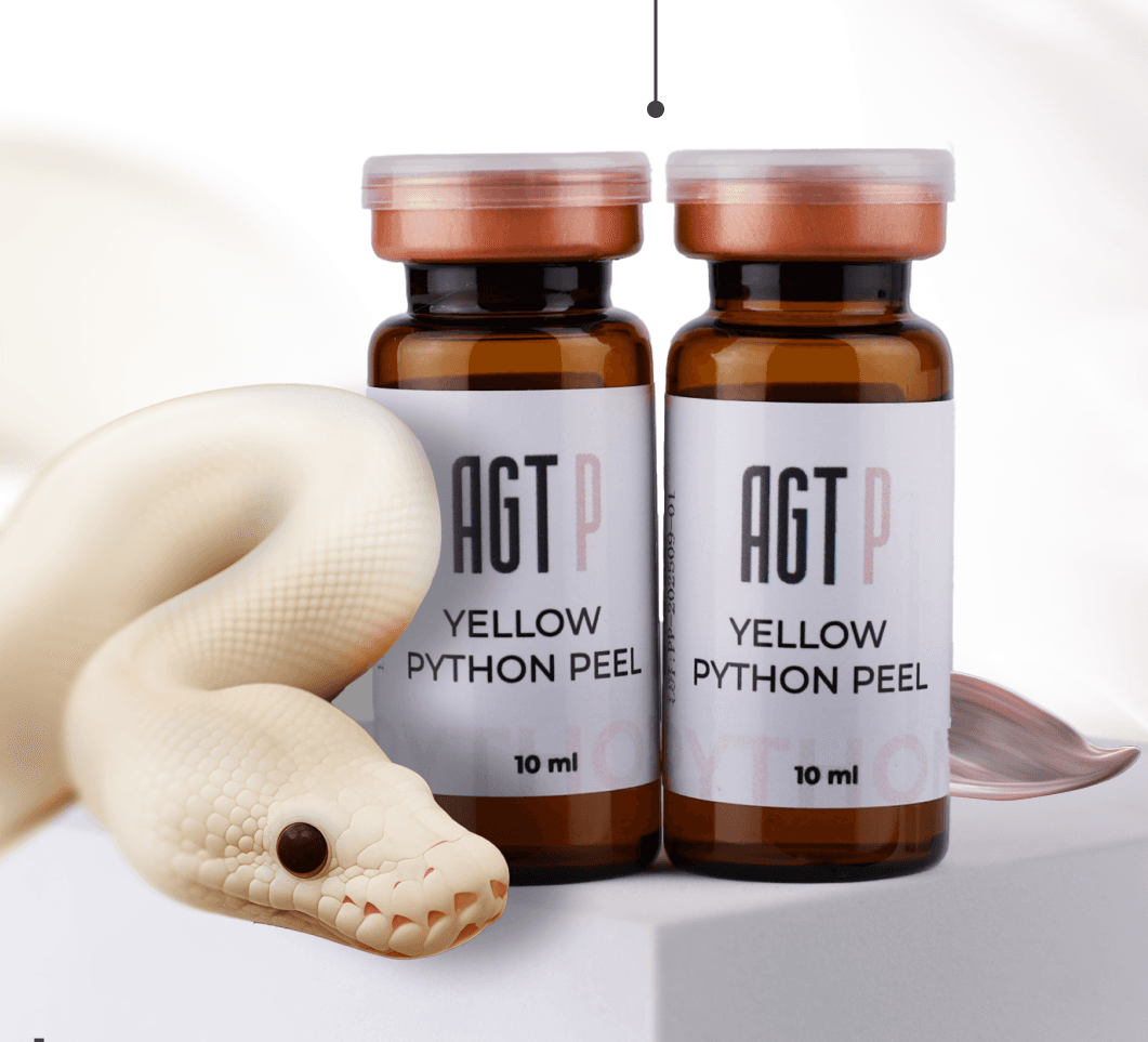 Мультифакторный многокомпонентный химический пилинг Yellow python peel AGT P