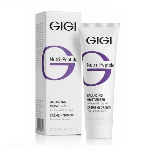 Пептидный увлажняющий балансирующий крем для жирной кожи NP Balancing moisturizer for OILY Skin GiGi