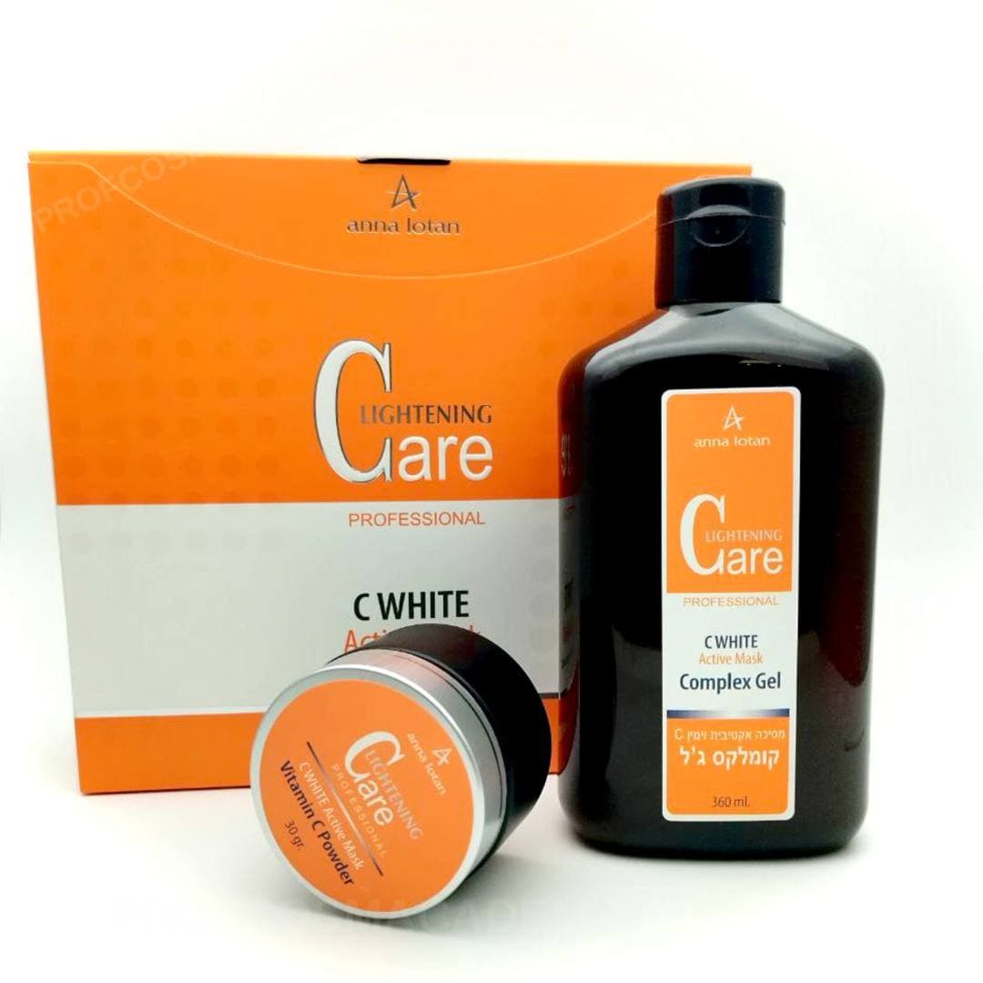 Активная маска с витамином С C White Active Mask Lightenig Care Anna Lotan