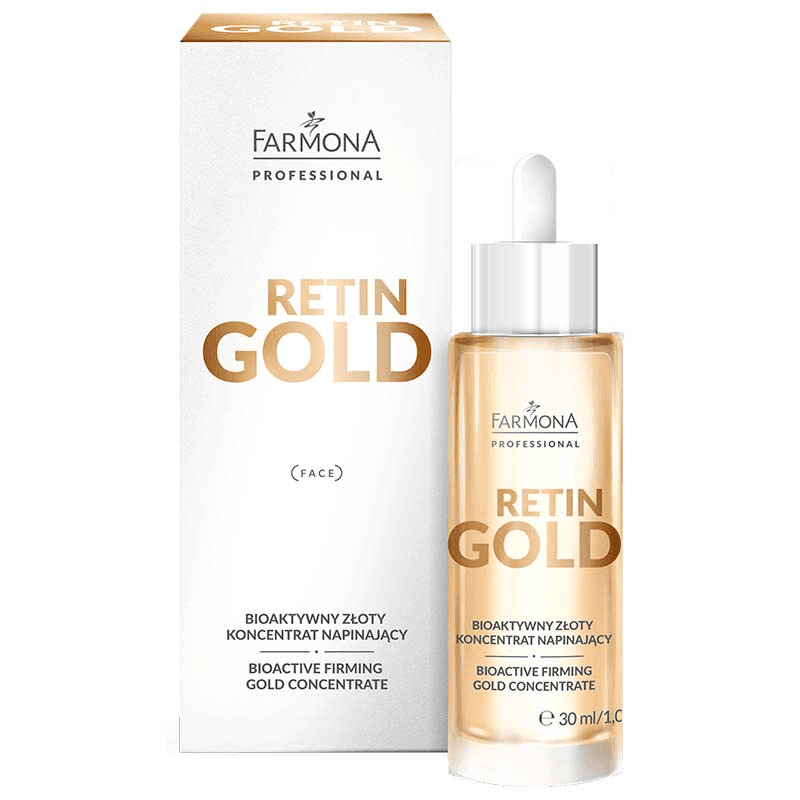 Биоактивный придающий упругость концентрат с золотом RETIN GOLD Farmona Professional