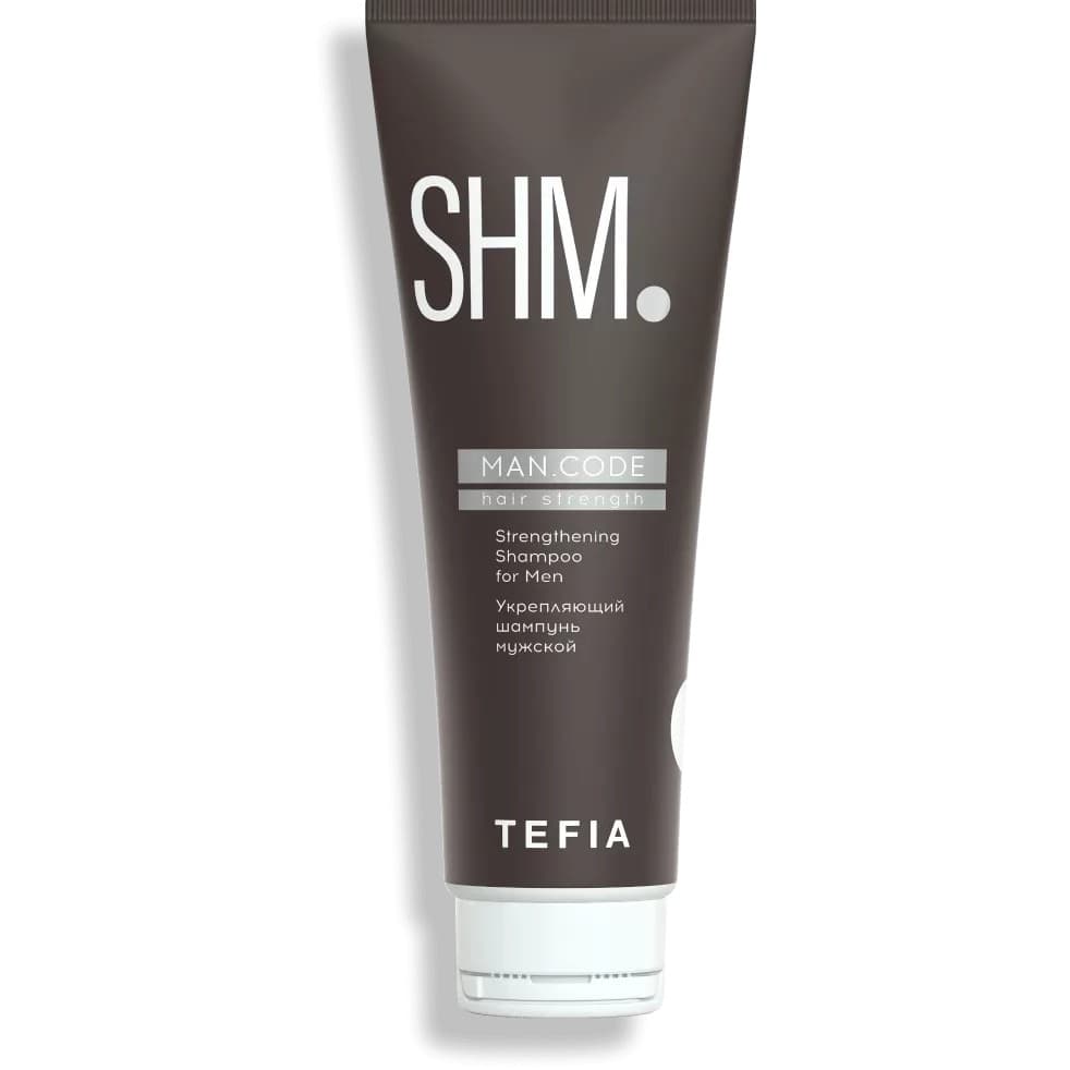 Укрепляющий шампунь мужской Man.Code Hair Strength Tefia