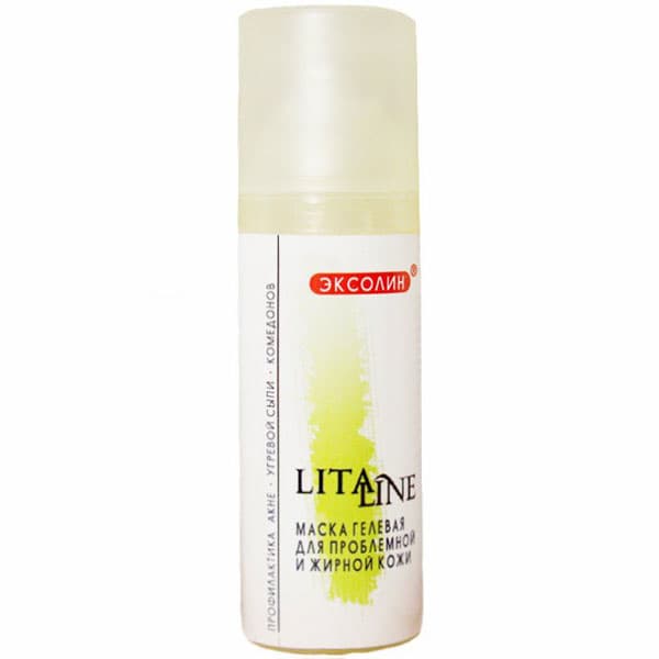 Маска Гелевая для Жирной и Проблемной кожи Litaline
