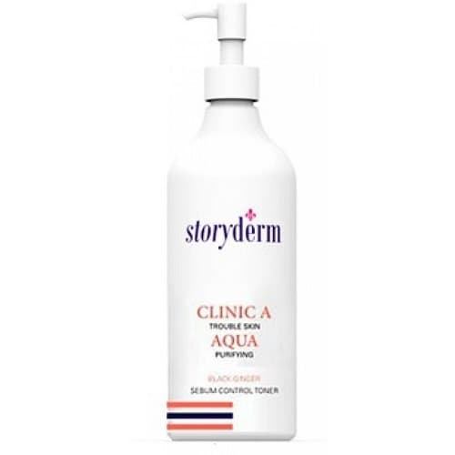 Гипоаллергенный очищающий тоник Clinic-A Aqua Storyderm