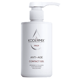 Гель для аппаратной косметологии контактный анти-эйдж Kodermix