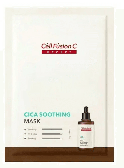 Маска восстанавливающая успокаивающая Cica Soothing Mask Cell Fusion C