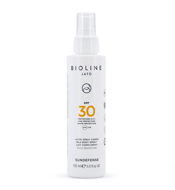 Молочко для тела SPF-30 высокой защиты Sundefense Bioline