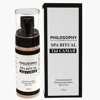 Омолаживающий минеральный мист Ты самая Spa Ritual Philosophy