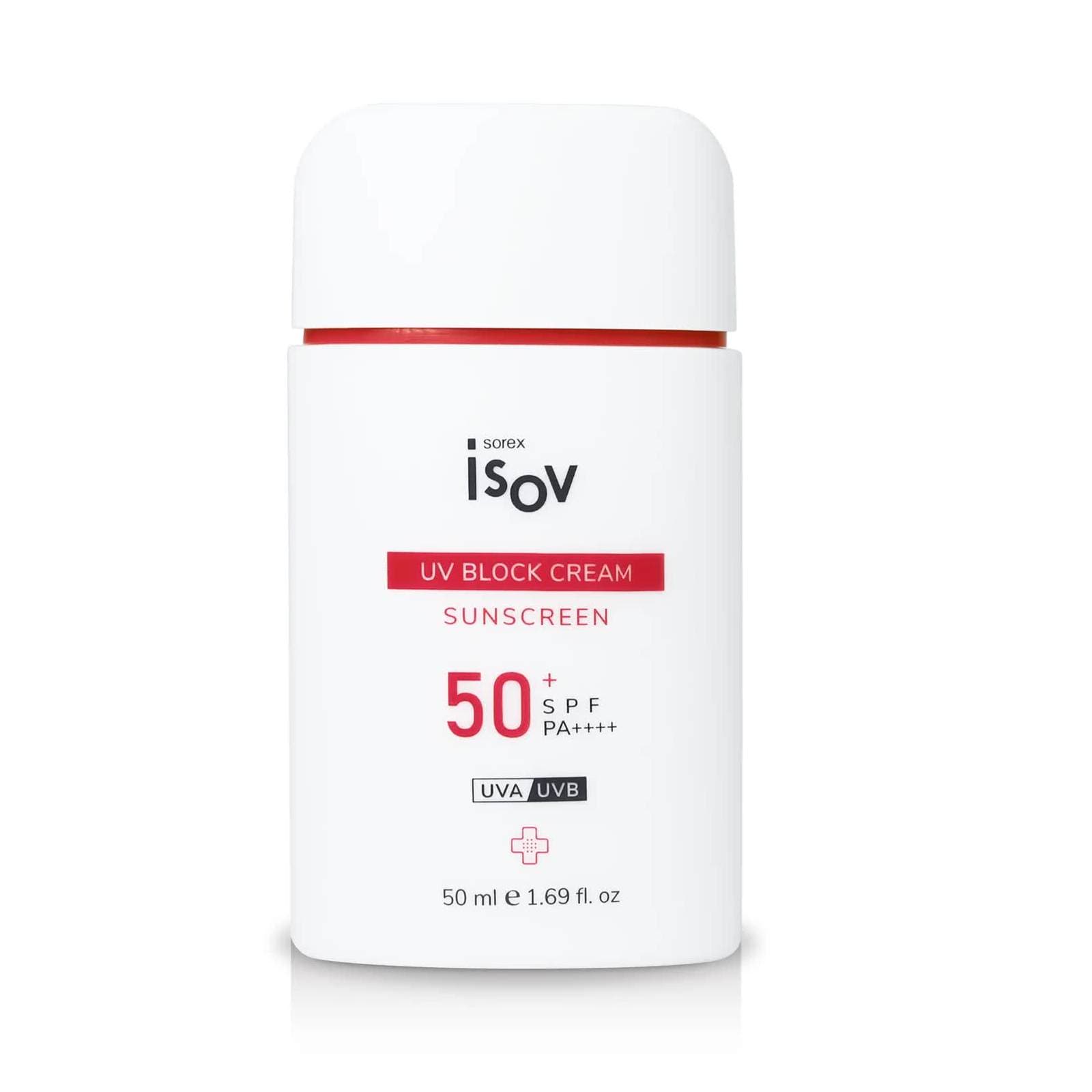 Крем SPF 50++++ UV Block Isov Sorex