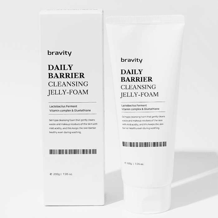 Очищающая пенка для лица Bravity Daily Barrier Cleansing Jelly Foam Matrigen