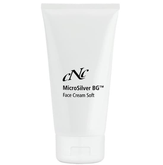 Легкий крем для лица с серебром MicroSilver BG Face Cream Soft CNC