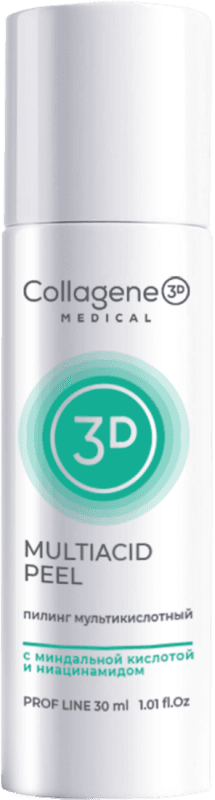 Мультикислотный пилинг MULTIACID PEEL Medical Collagene 3D
