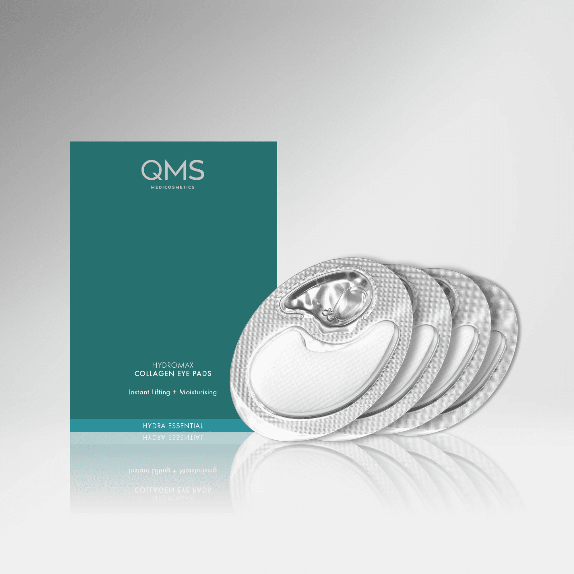 Маска-пэтч с коллагеном для век с лифтинговым эффектом QMS 4*