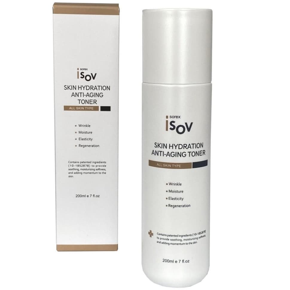 Антивозрастной тоник для лица Skin Hydration Anti - Aging Toner Isov Sorex
